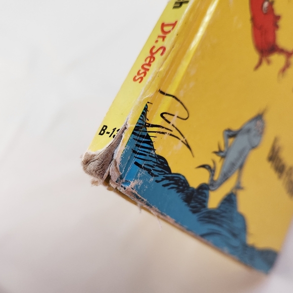 Dr. Seuss One Fish Two Fish Red Fish Blue Fish 1960 ~FIRST EDITION - Picture 10 of 10